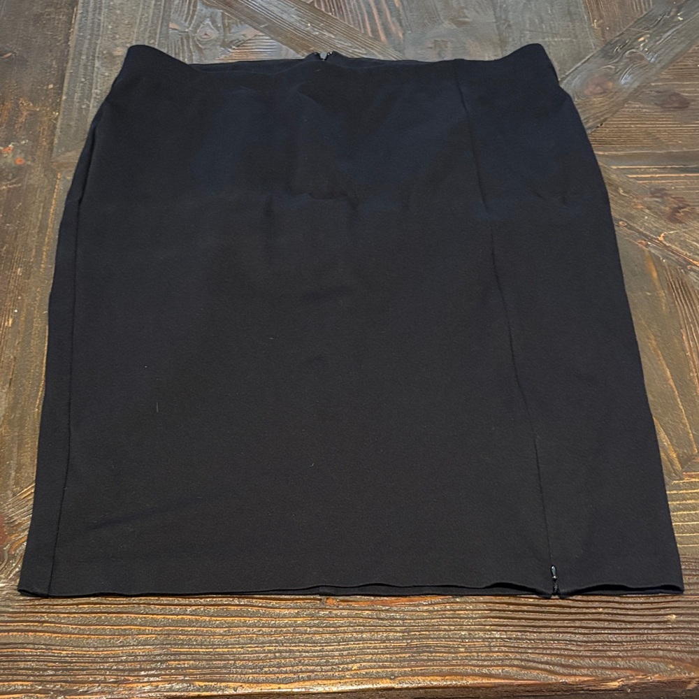 Lane Bryant Classic Black Pencil Skirt